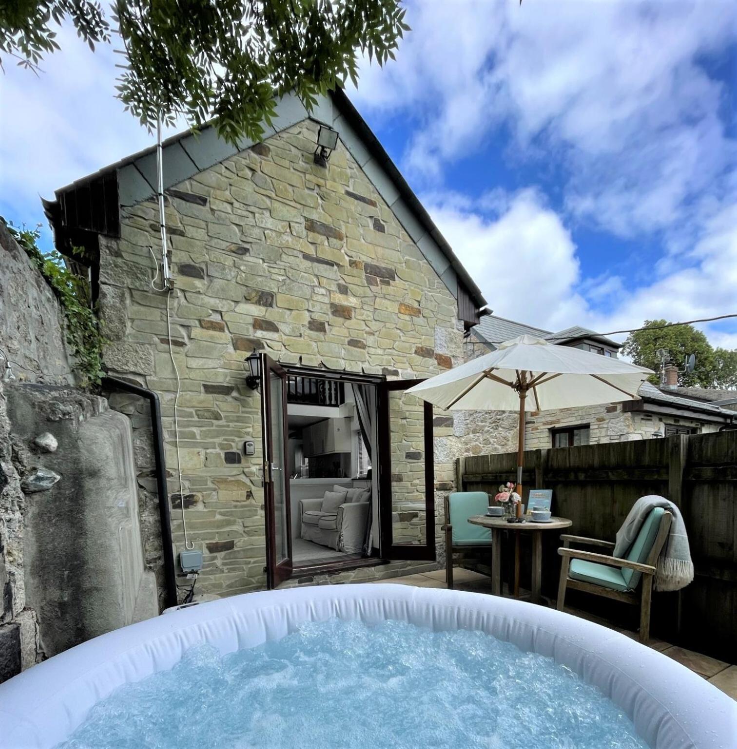 The Stables - Detached Cottage With Private Garden & Hot Tub St. Austell Eksteriør bilde